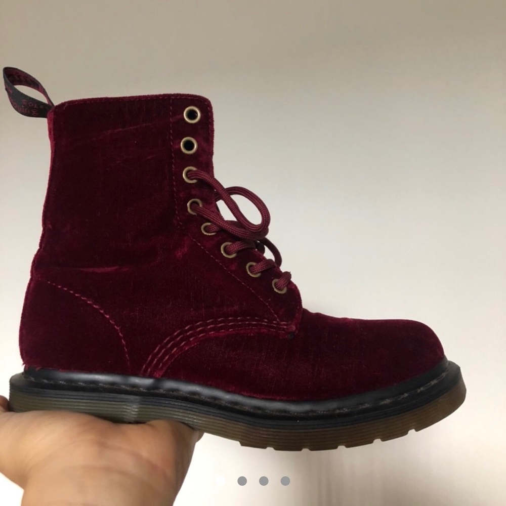 Burgandy Velvet Docs